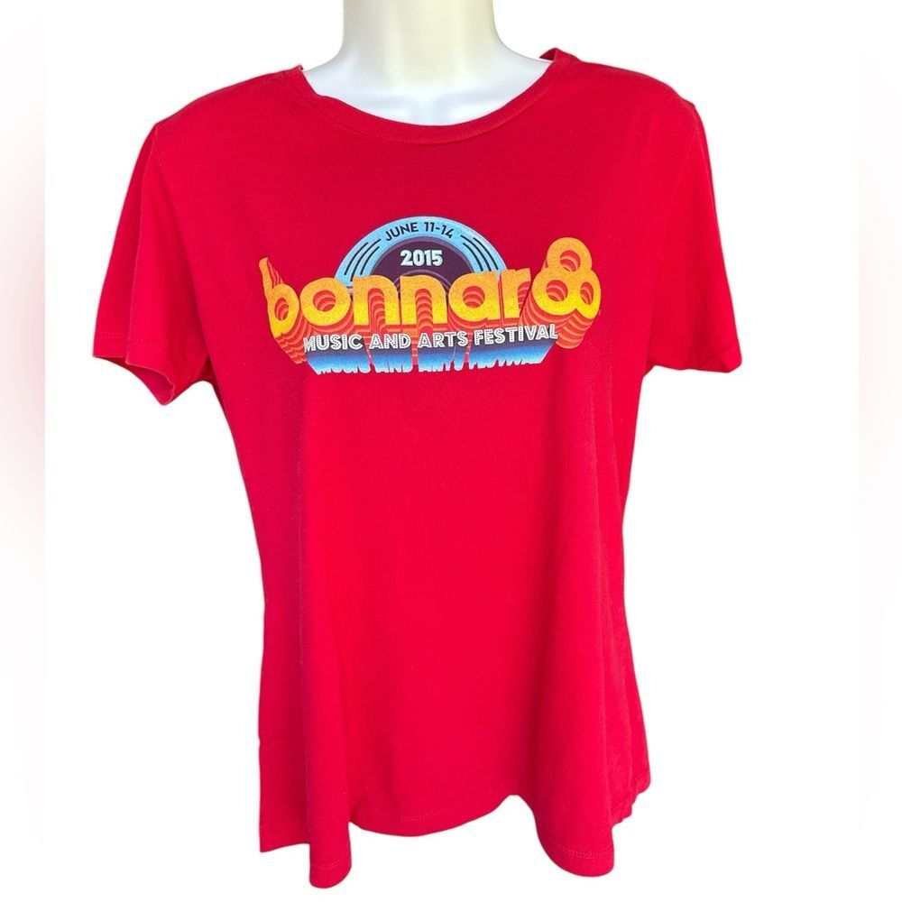 🌈Bonnaroo 2015 tee🌈 Fitted Womens XL